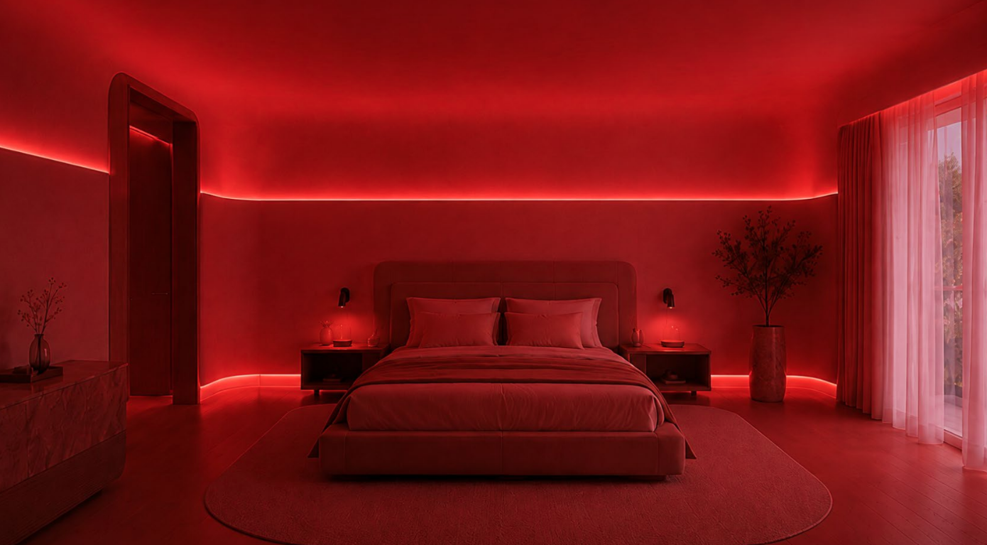 A guest suite in the Burning Intrigue state